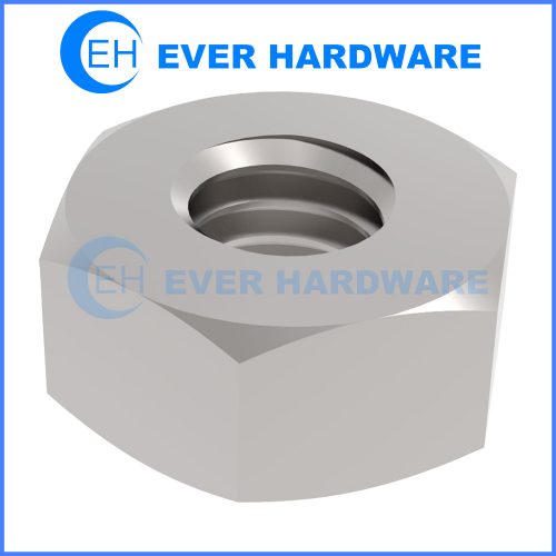 A2 Stainless Steel Hex Hexagon Nut M1 to M30 Hex Nuts Screw Fastener DIN 934 