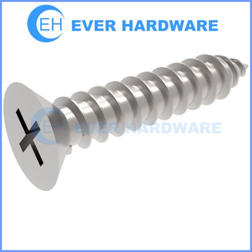 10 pièces DIN 7982 senkkopf Acier Inoxydable a2 4,8 x 45 torx-self taraudage screws